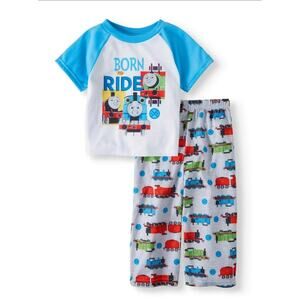 Thomas & Friends 2PC Short Sleeve Pajama Set for Boys - Size 2T